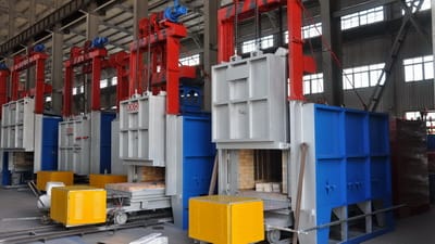 臺(tái)車(chē)式鉆頭燒結(jié)爐